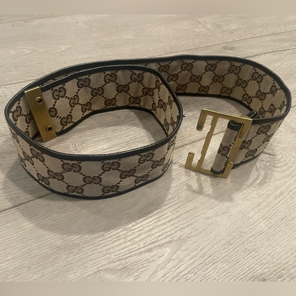 AUTHENTIC GUCCI monogram Belt - Picture 2 of 7